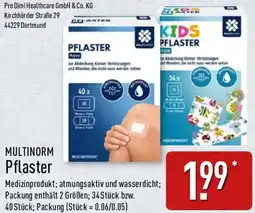 Aldi Nord MULTINORM Pflaster Angebot