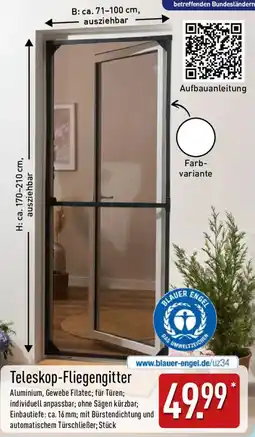 Aldi Nord Teleskop-Fliegengitter Angebot