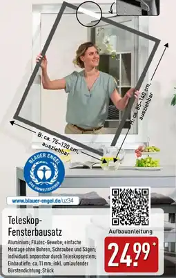 Aldi Nord Teleskop Fensterbausatz Angebot