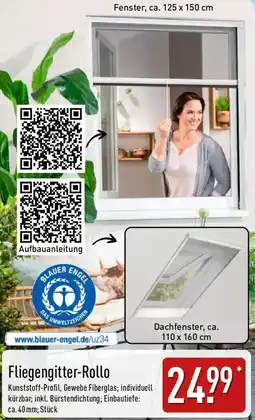 Aldi Nord Fliegengitter-Rollo Angebot