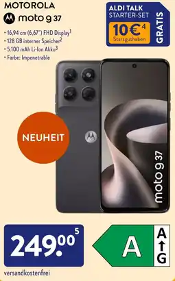 Aldi Nord MOTOROLA moto g 37 Angebot