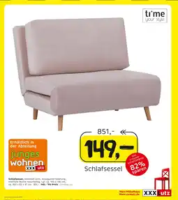 XXXLutz T´ime your style schlafsessel Angebot