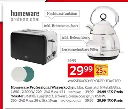 XXXLutz Homeware professional wasserkocher Angebot