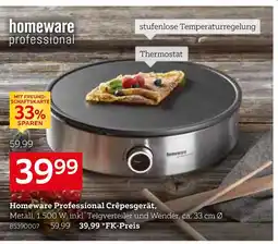 XXXLutz Homeware professional crêpesgerät Angebot