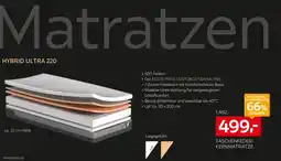 XXXLutz Hukla taschenfederkernmatratze hybrid ultra 220 Angebot
