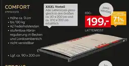 XXXLutz Hukla lattenrost comfort Angebot