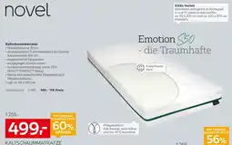 XXXLutz Novel kaltschaummatratze Angebot