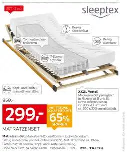 XXXLutz Sleeptex matratzen-set Angebot