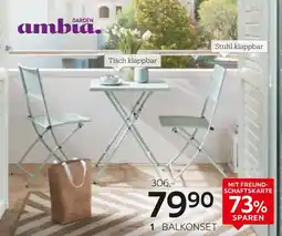 XXXLutz Ambia garden balkonset Angebot