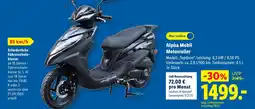 Lidl Alpha motors alpha mobil motorroller Angebot