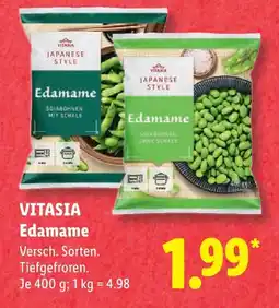 Lidl Vitasia edamame sojabohnen mit schale Angebot
