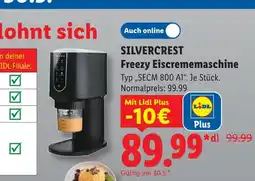 Lidl Silvercrest freezy eismaschine Angebot