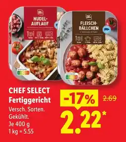 Lidl Chef select nudelauflauf Angebot