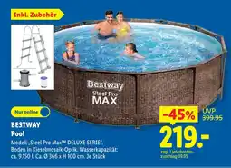 Lidl Bestway steel pro max pool Angebot