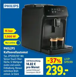 Lidl Philips kaffeevollautomat Angebot