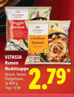 Lidl Vitasia veggie ramen Angebot