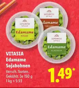Lidl Vitasia edamame wasabi Angebot