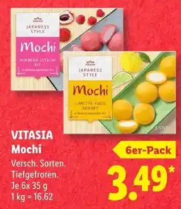 Lidl Vitasia mochi himbeer-litschi eis Angebot