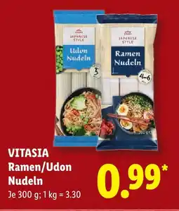 Lidl Vitasia udon nudeln Angebot