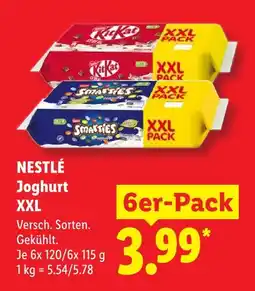 Lidl Nestlé joghurt xxl kitkat Angebot