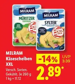 Lidl Milram müritzer original Angebot