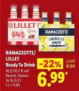 Lidl Lillet berry ready to drink Angebot