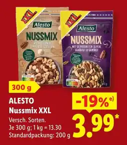 Lidl Alesto nussmix xxl mit macadamia geröstet & gesalzen Angebot