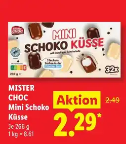 Lidl Mister choc mini schoko küsse Angebot