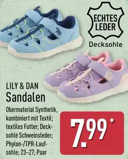 Aldi Nord LILY & DAN Sandalen Angebot