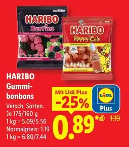 Lidl Haribo berries Angebot