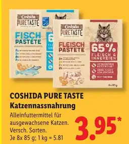 Lidl Coshida fisch pastete Angebot
