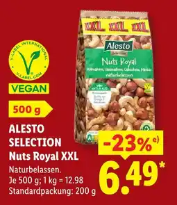 Lidl Alesto nuts royal xxl Angebot