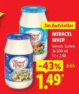 Lidl Miracel whip miracel whip Angebot
