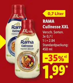 Lidl Rama culinesse xxl perfekt braten Angebot
