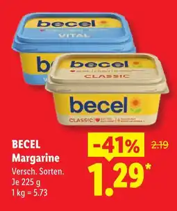Lidl Becel margarine classic Angebot