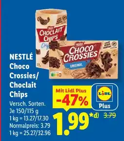 Lidl Nestlé choco crossies Angebot