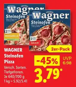 Lidl Wagner steinofen pizza Angebot