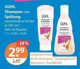 V Markt Guhl shampoo Angebot