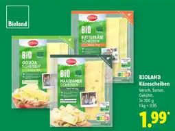 Lidl Milbona bio gouda scheiben Angebot
