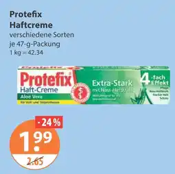 V Markt Protefix haftcreme Angebot