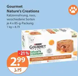 V Markt Gourmet nature's creations Angebot