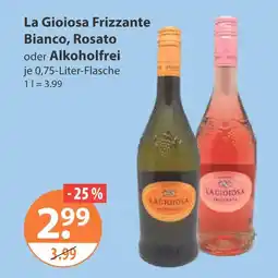 V Markt La gioiosa frizzante bianco, rosato oder alkoholfrei Angebot