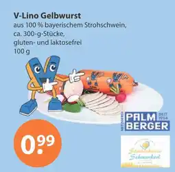 V Markt Palmberger v-lino gelbwurst Angebot