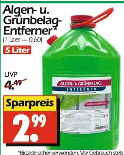 Wreesmann Algen- u. grünbelag-entferner Angebot