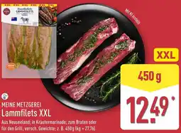 Aldi Nord MEINE METZGEREI Lammfilets XXL Angebot