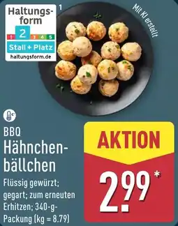 Aldi Nord BBQ Hähnchenbällchen Angebot