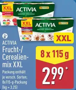 Aldi Nord ACTIVIA Frucht-/ Cerealienmix XXL Angebot