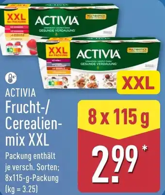 Aldi Nord ACTIVIA Frucht-/ Cerealienmix XXL Angebot