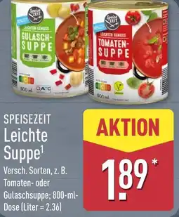 Aldi Nord SPEISEZEIT Leichte Suppe Angebot