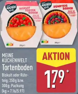 Aldi Nord MEINE KUCHENWELT Tortenboden Angebot